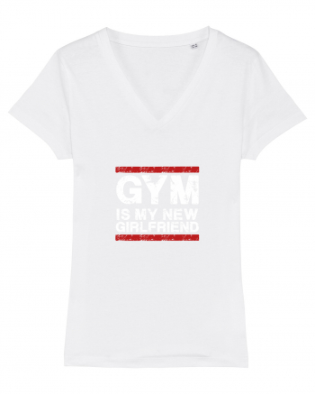 Gym is my girlfriend White