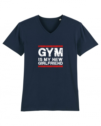 Gym is my girlfriend French Navy