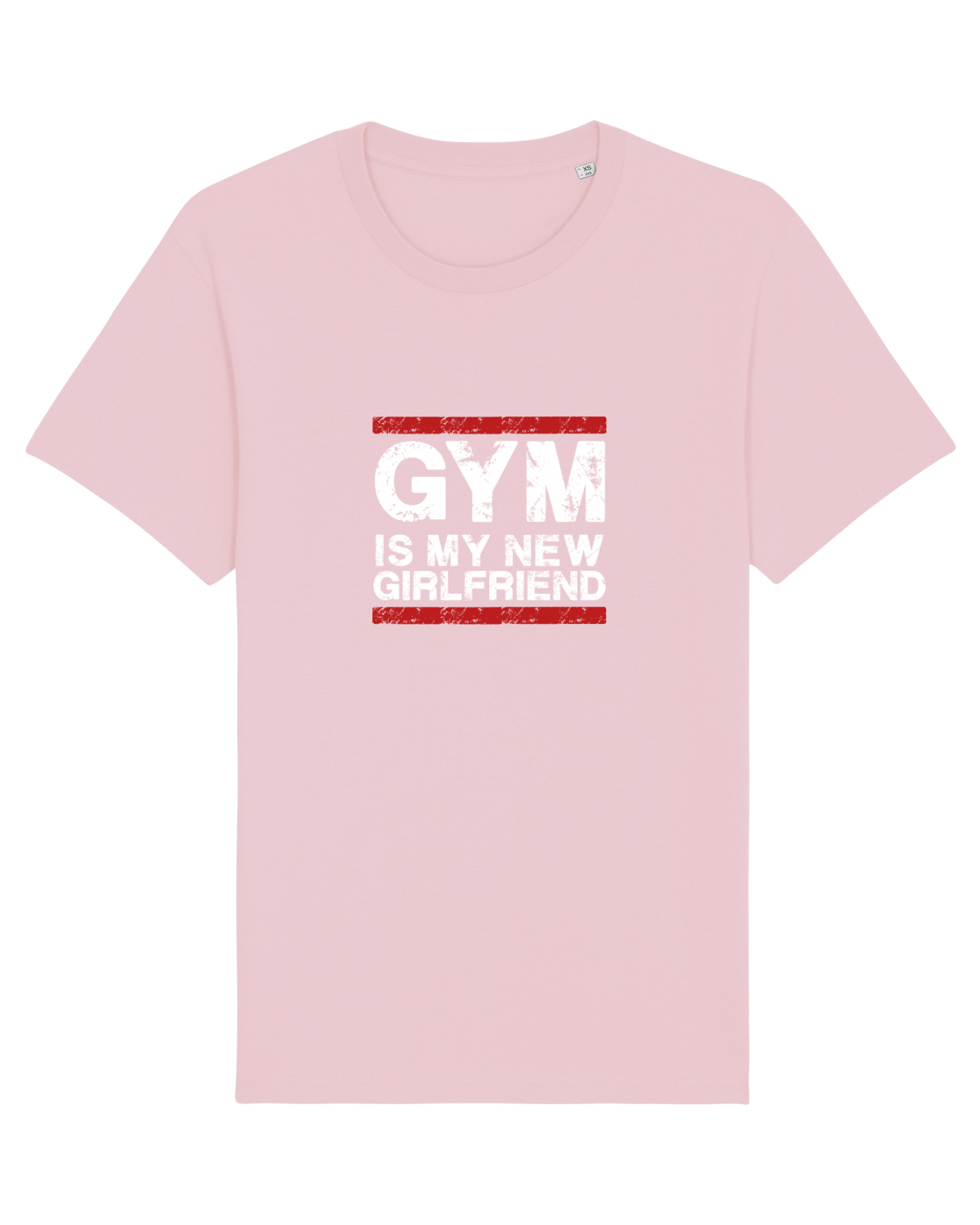Tricou mânecă scurtă Unisex Rocker Cotton Pink