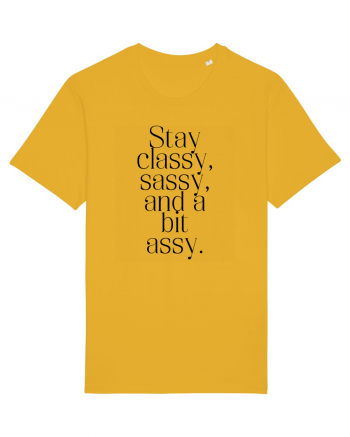 stay classy sassy and a bit assy Spectra Yellow