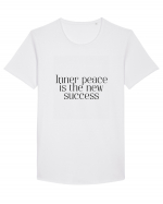 inner peace is the new success Tricou mânecă scurtă guler larg Bărbat Skater