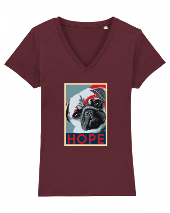 Hope PUG Burgundy