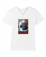 Hope PUG Tricou mânecă scurtă guler V Bărbat Presenter