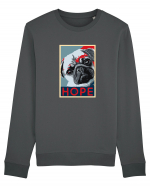 Hope PUG Bluză mânecă lungă Unisex Rise