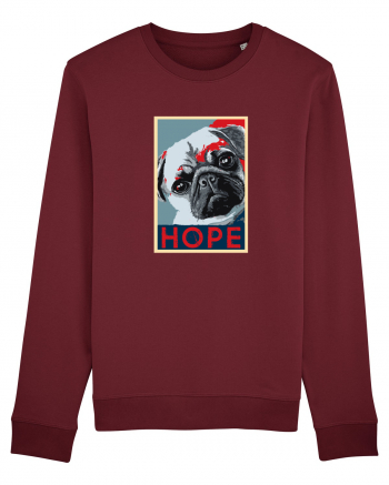 Hope PUG Burgundy