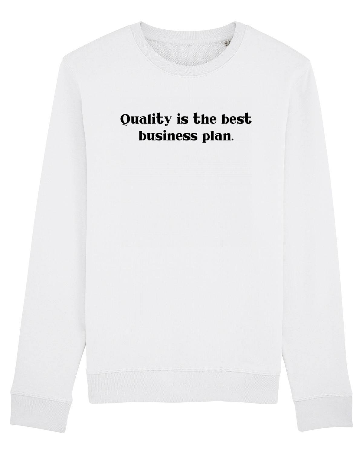 Bluză mânecă lungă Unisex Rise White