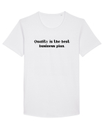 quality is the best business plan Tricou mânecă scurtă guler larg Bărbat Skater