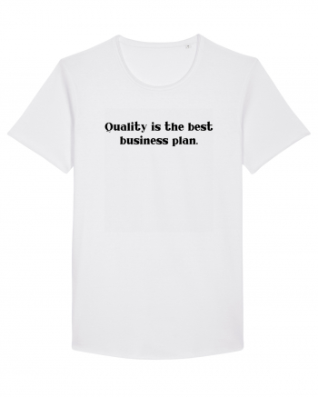 quality is the best business plan White