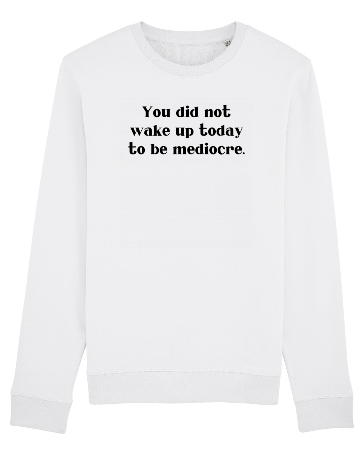 Bluză mânecă lungă Unisex Rise White