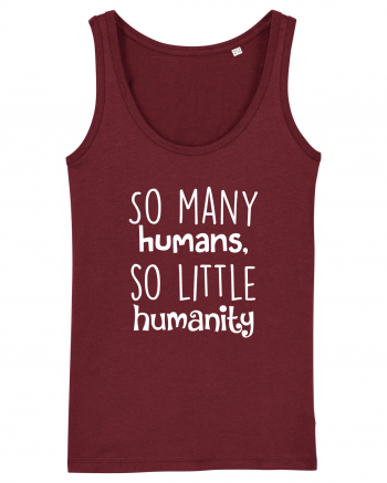 NO humanity Burgundy