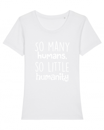 NO humanity White
