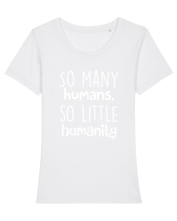 NO humanity White