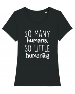 NO humanity Tricou mânecă scurtă guler larg fitted Damă Expresser