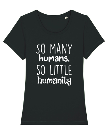 NO humanity Black