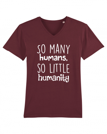 NO humanity Burgundy