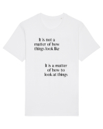 it is not a matter of how... Tricou mânecă scurtă Unisex Rocker