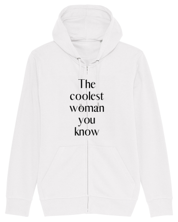 the coolest woman you know White