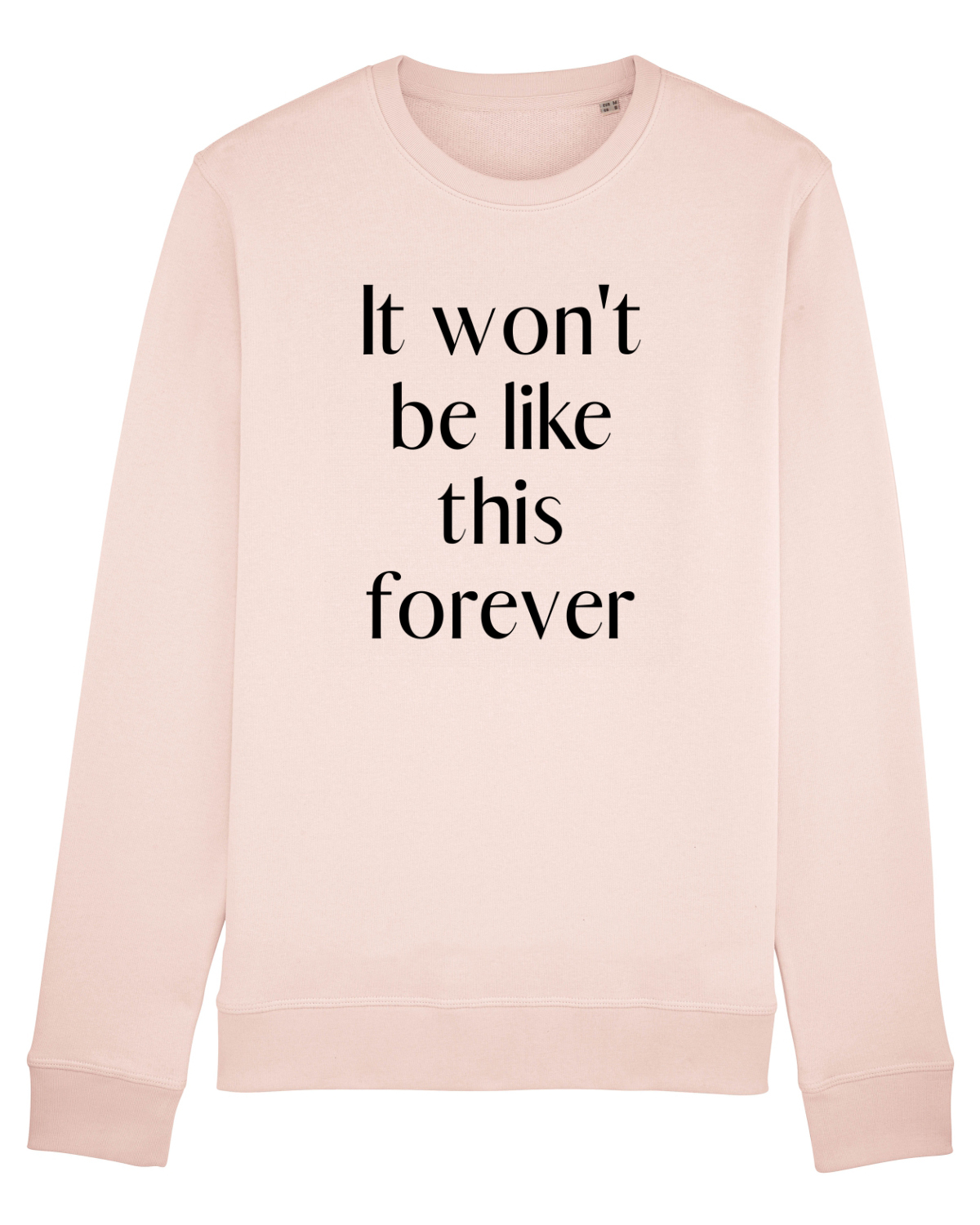 Bluză mânecă lungă Unisex Rise Candy Pink