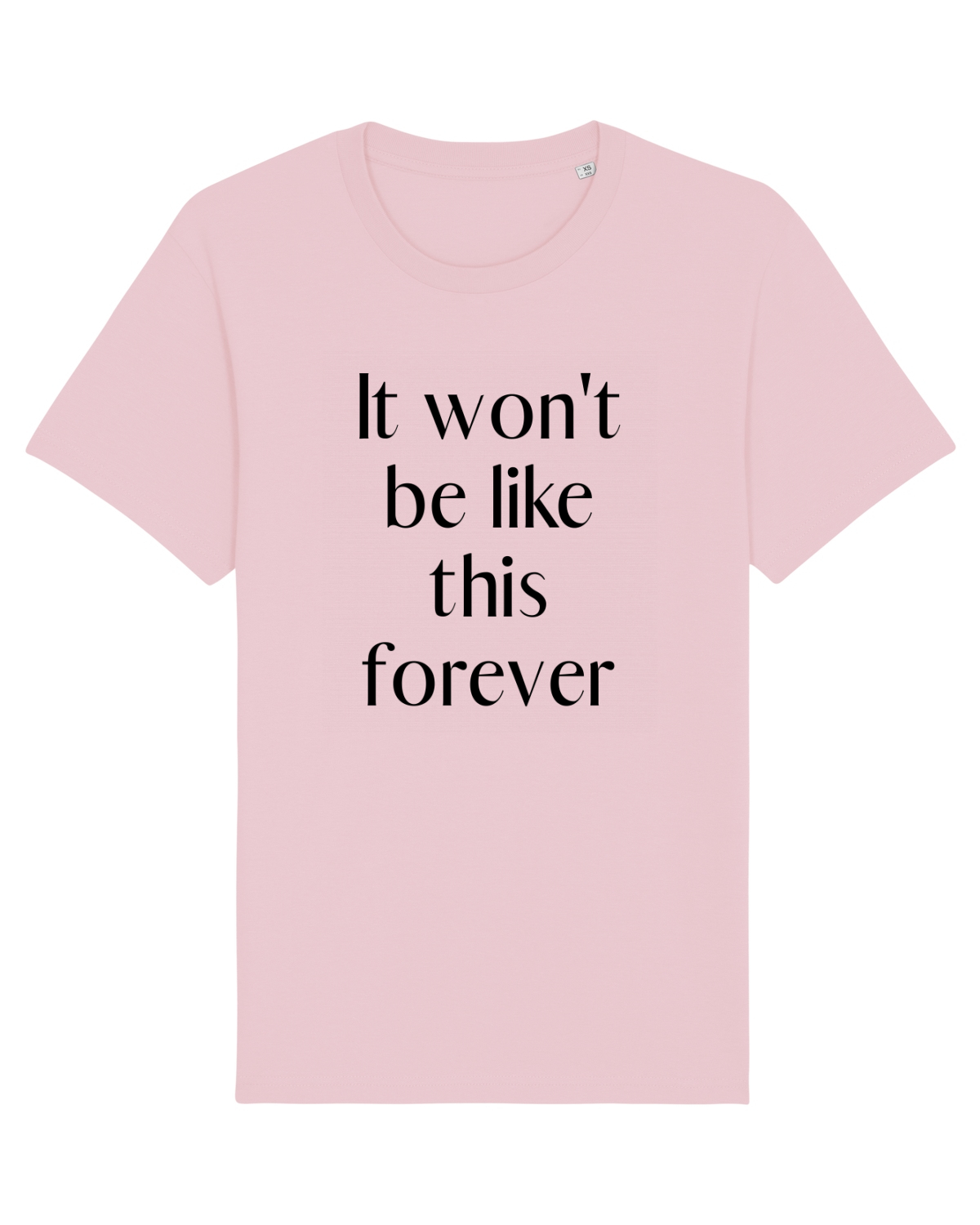 Tricou mânecă scurtă Unisex Rocker Cotton Pink