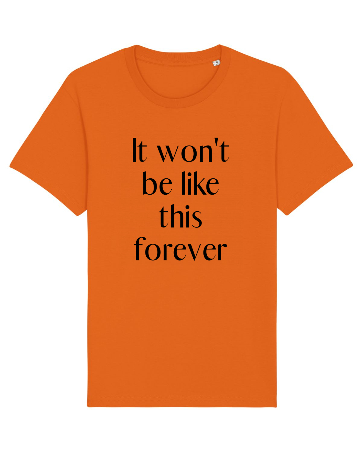 Tricou mânecă scurtă Unisex Rocker Bright Orange