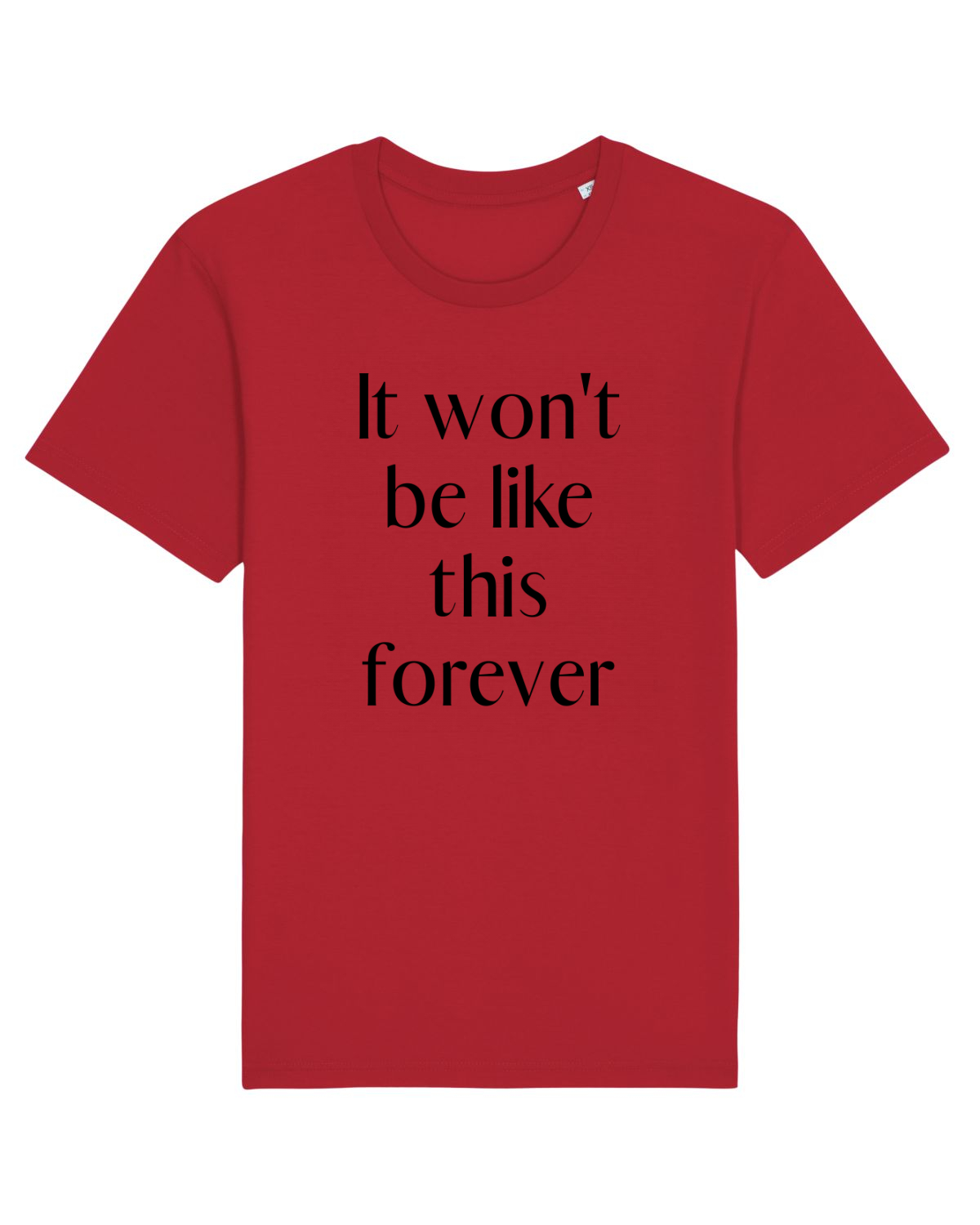 Tricou mânecă scurtă Unisex Rocker Red