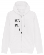 natu ral is in Hanorac cu fermoar Unisex Connector