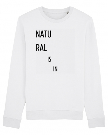 natu ral is in White