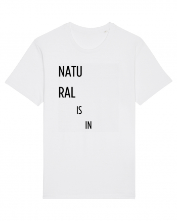 natu ral is in White