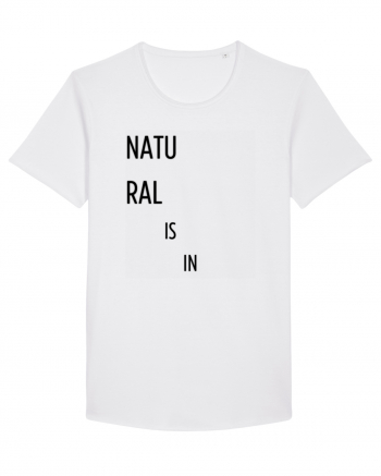 natu ral is in White