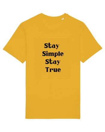 stay simple stay true Spectra Yellow