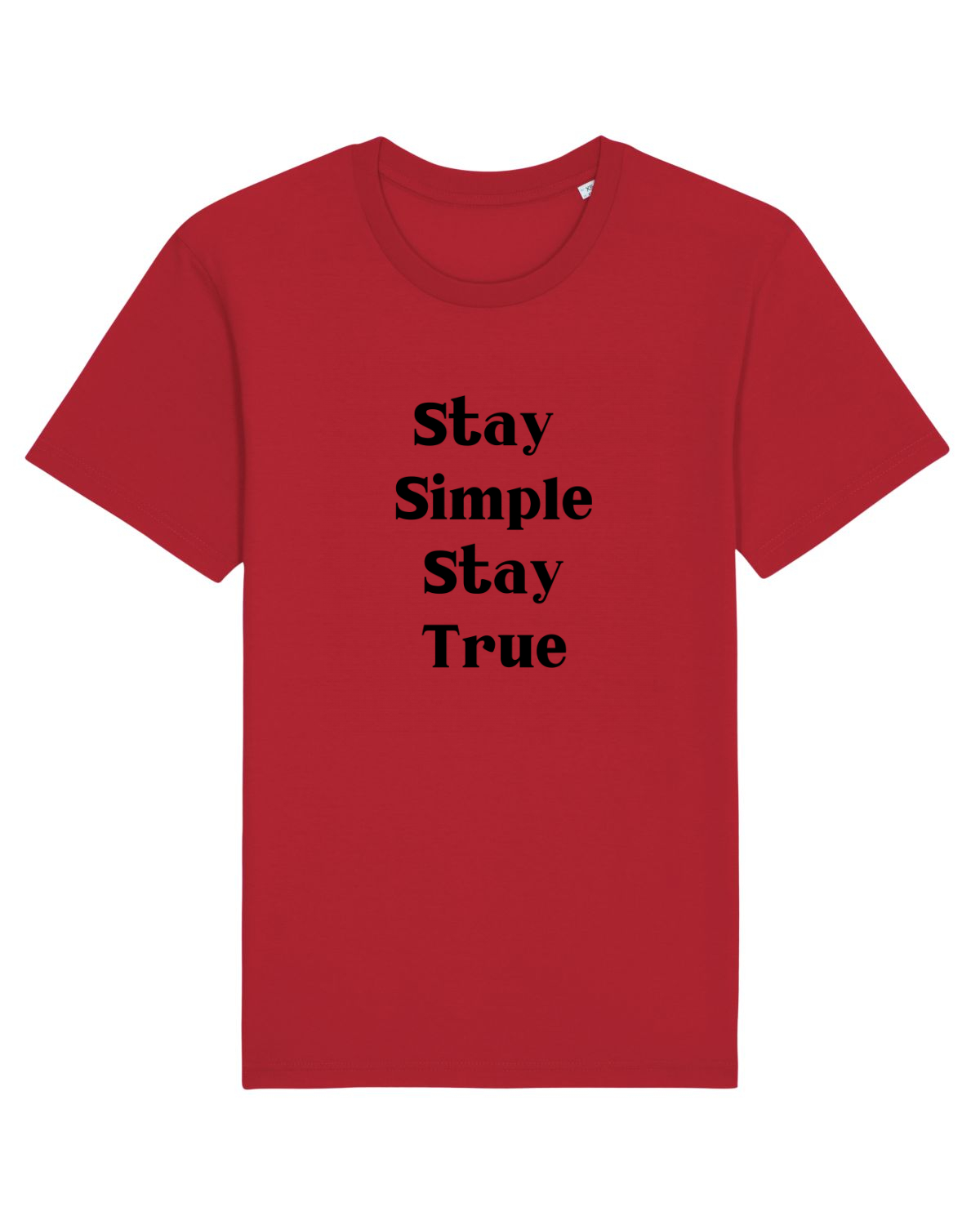 Tricou mânecă scurtă Unisex Rocker Red