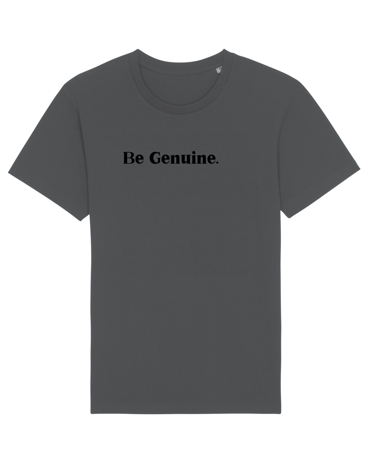 Tricou mânecă scurtă Unisex Rocker Anthracite
