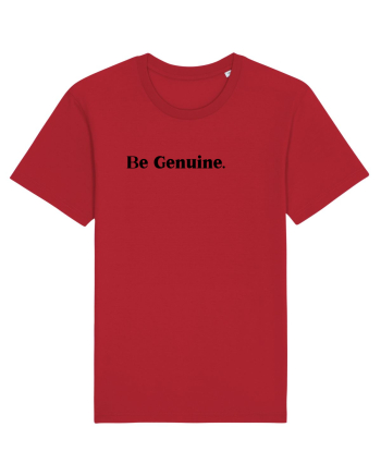 be genuine Red