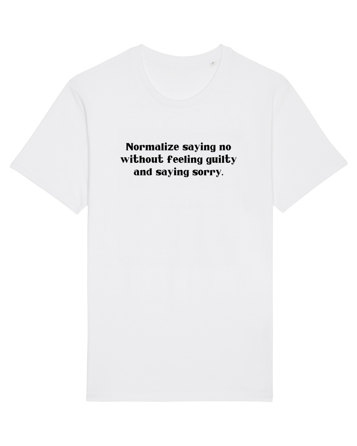 Tricou mânecă scurtă Unisex Rocker White