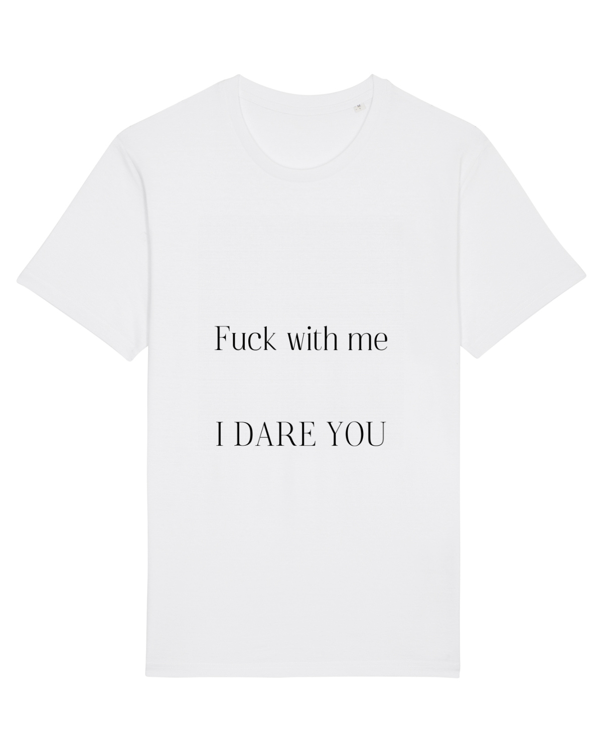 Tricou mânecă scurtă Unisex Rocker White