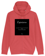 capricorn i only fight with someone... Hanorac cu fermoar Unisex Connector