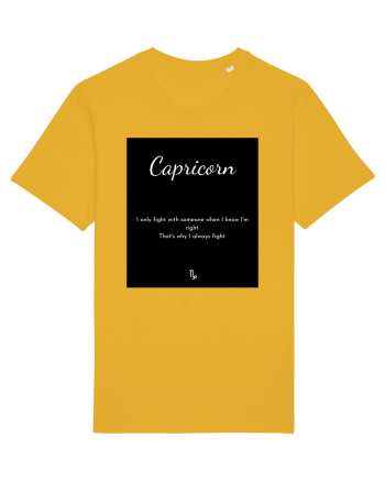 capricorn i only fight with someone... Spectra Yellow