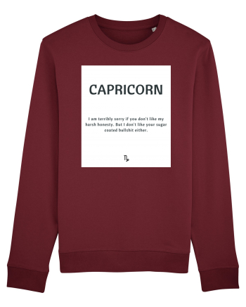 capricorn i am terribly sorry... Burgundy