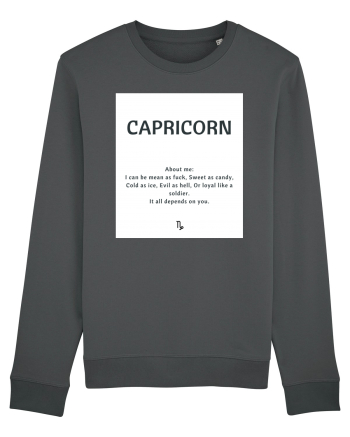 capricorn about me... Anthracite
