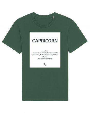 capricorn about me... Bottle Green