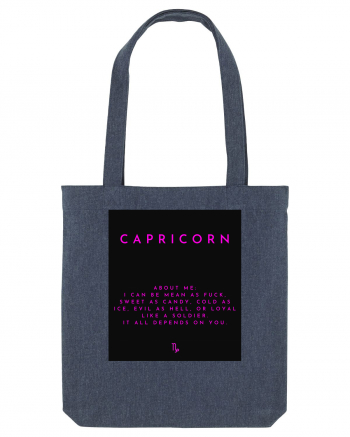 capricorn i can be mean... Midnight Blue