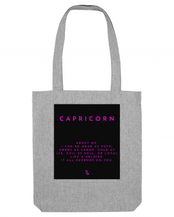 capricorn i can be mean... Heather Grey