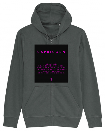 capricorn i can be mean... Anthracite