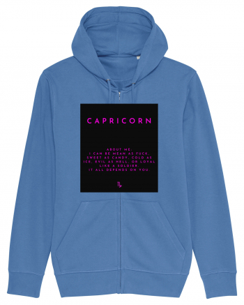 capricorn i can be mean... Bright Blue