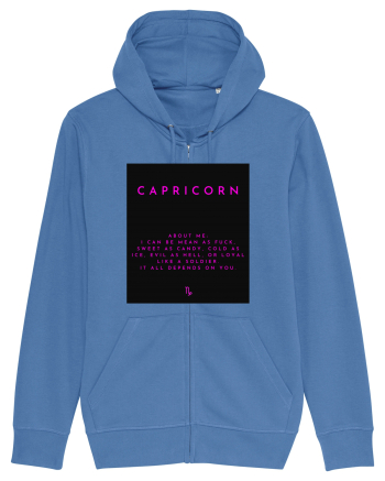 capricorn i can be mean... Bright Blue