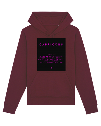 capricorn i can be mean... Burgundy