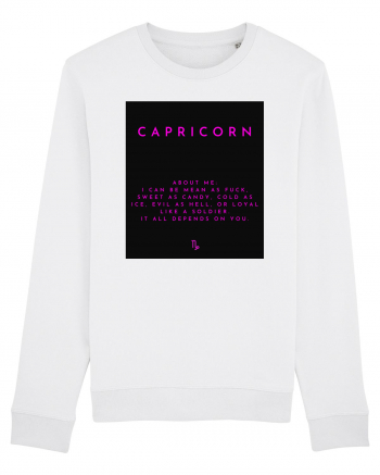capricorn i can be mean... White