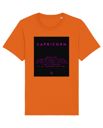 capricorn i can be mean... Bright Orange