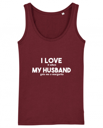 Love my husband Burgundy