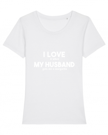 Love my husband White